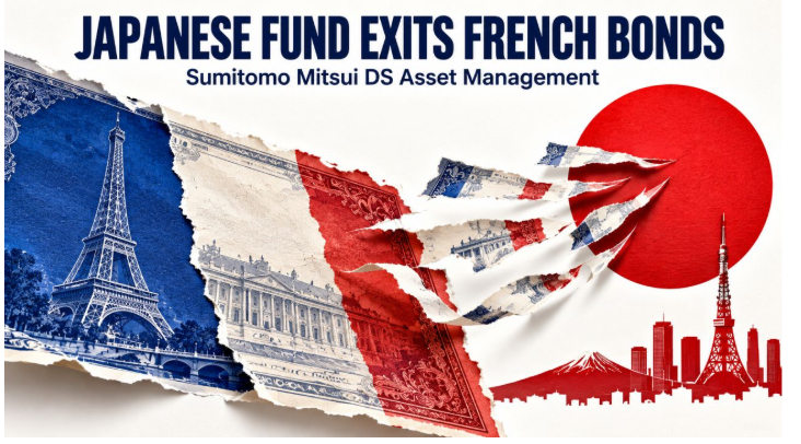 Japanese funds leaving French OATs.